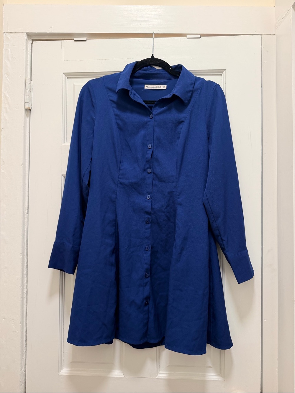 Abercrombie Blue Button-Up Dress